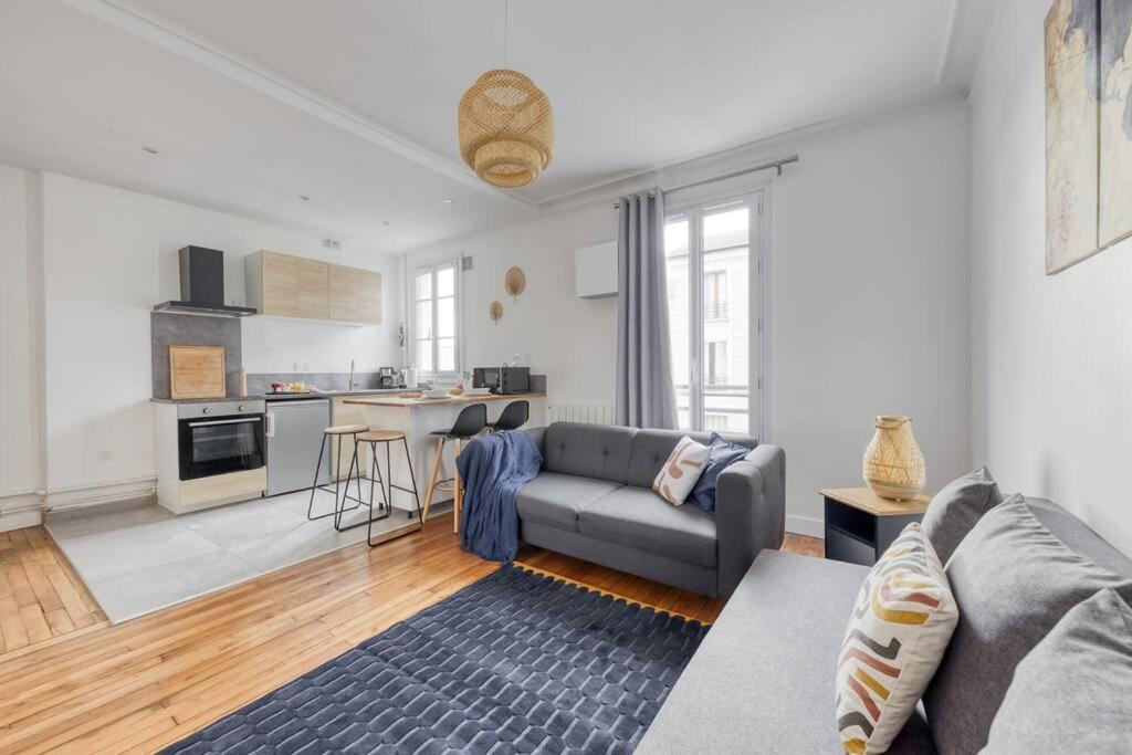 Au Quai De Seine De Paris Appartement- T2 Vitry-sur-Seine Exteriör bild